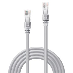 Lindy 7.5m Cat.6 U UTP Network Cable, Grey
