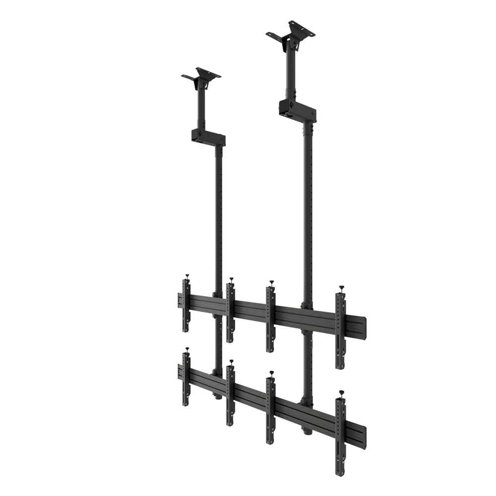 VWCA2247-L Ceiling mount video wall structure, modular 2×2, for 42 - 47in. screens, horizontal