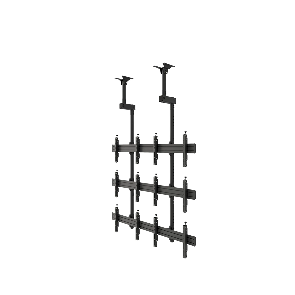 VWCA2347-L Ceiling mount video wall structure, 2×3 modular, for 42 - 47in. screens, horizontal