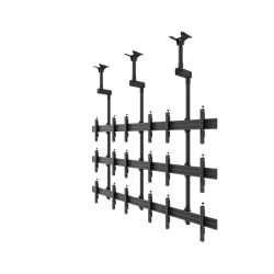 VWCA3347-L ceiling mount video wall structure, modular 3×3, for 42 - 47in. screens, horizontal