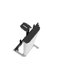 Edbak VCTX190 multimedia cart stand Silver Flat panel Multimedia trolley