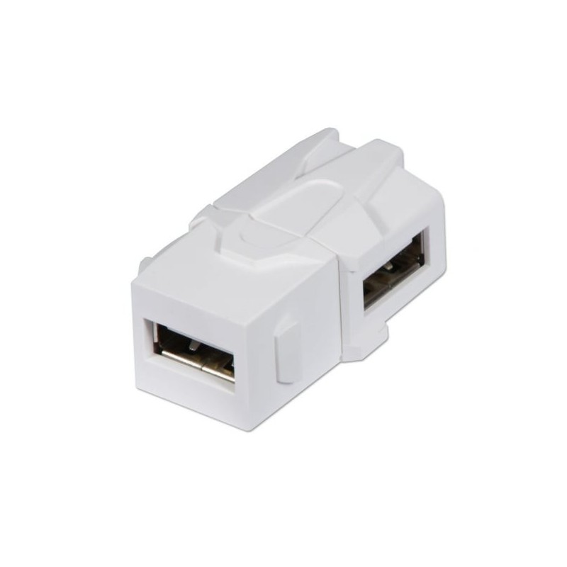 USB A to A 90 Degree Keystone