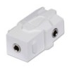 90 Degree 3.5mm Stereo Keystone