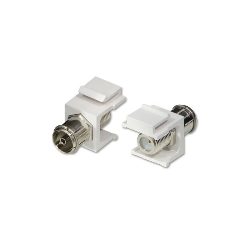 Coax to F-Type Keystone, Pack of 2