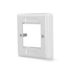 Single Gang Snap In Face Plate (2 Module)