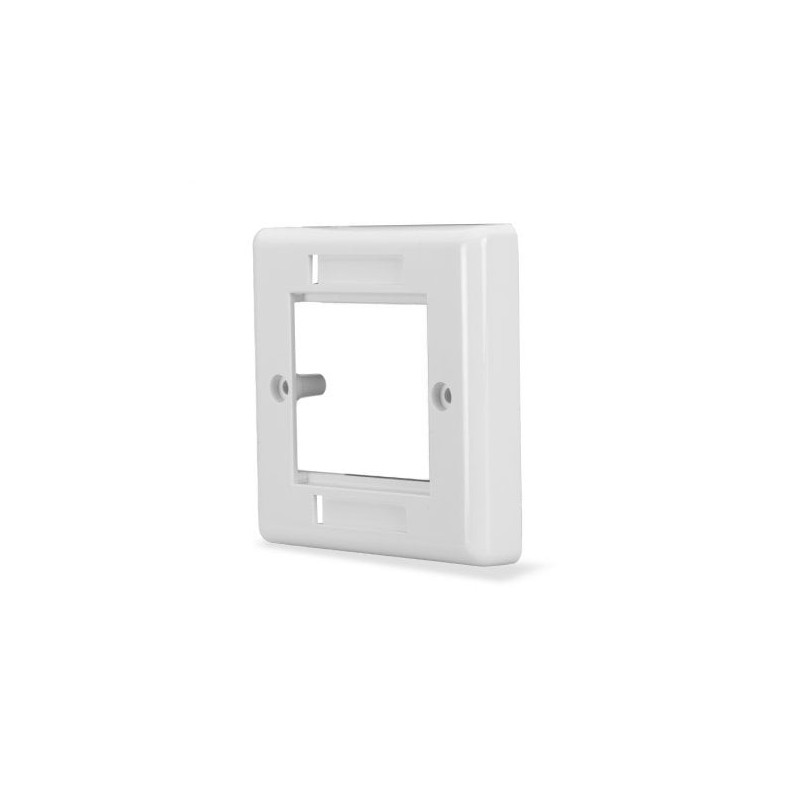 Single Gang Snap In Face Plate (2 Module) Single Gang Snap In Face Plate (2 Module)