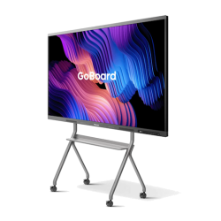 DE Series 86" 4K 350 Nits GoBoard Pro Google Certified Interactive Touch Screen Display with Wall Mount (No Camera)