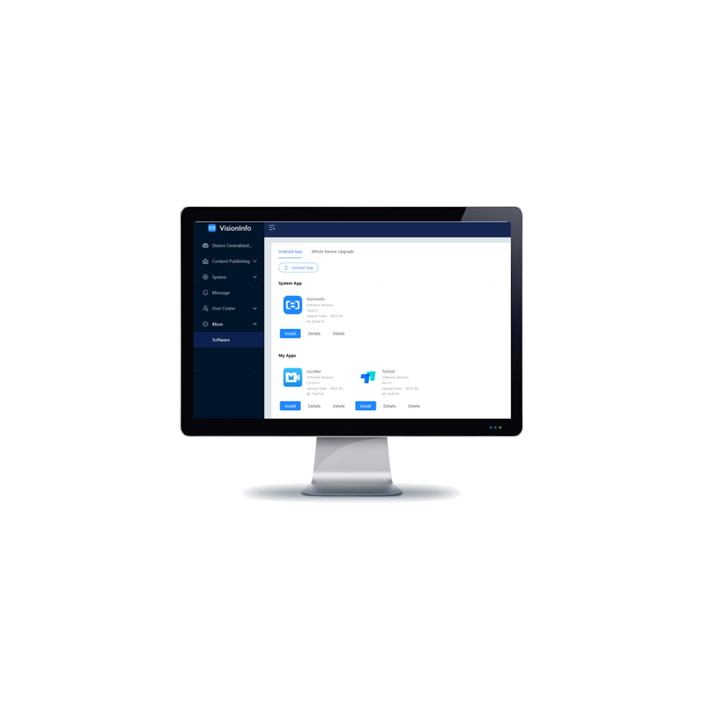 HXF12 VisionInfo Cloud Pro - Digital Signage CMS Drag and Drop software & Device Management subscription