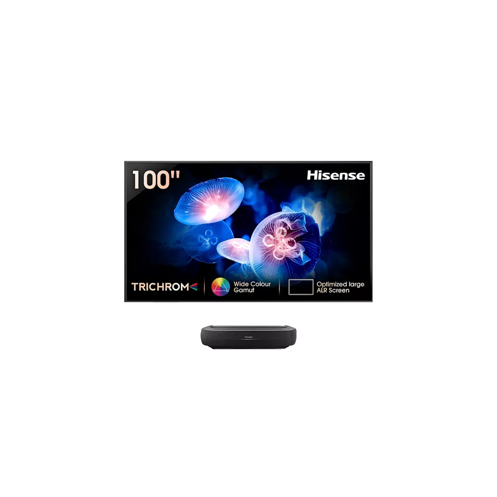 100L9HTUKD 3000 Lumens 100" 4K Ultra HD HDR Smart Triple Laser TV with ALR screen