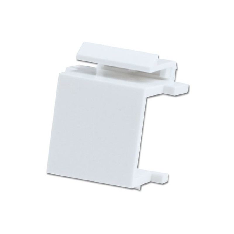 Keystone Snap in Blanking Plate, White, Pack of 5 Keystone Snap in Blanking Plate, White, Pack of 5