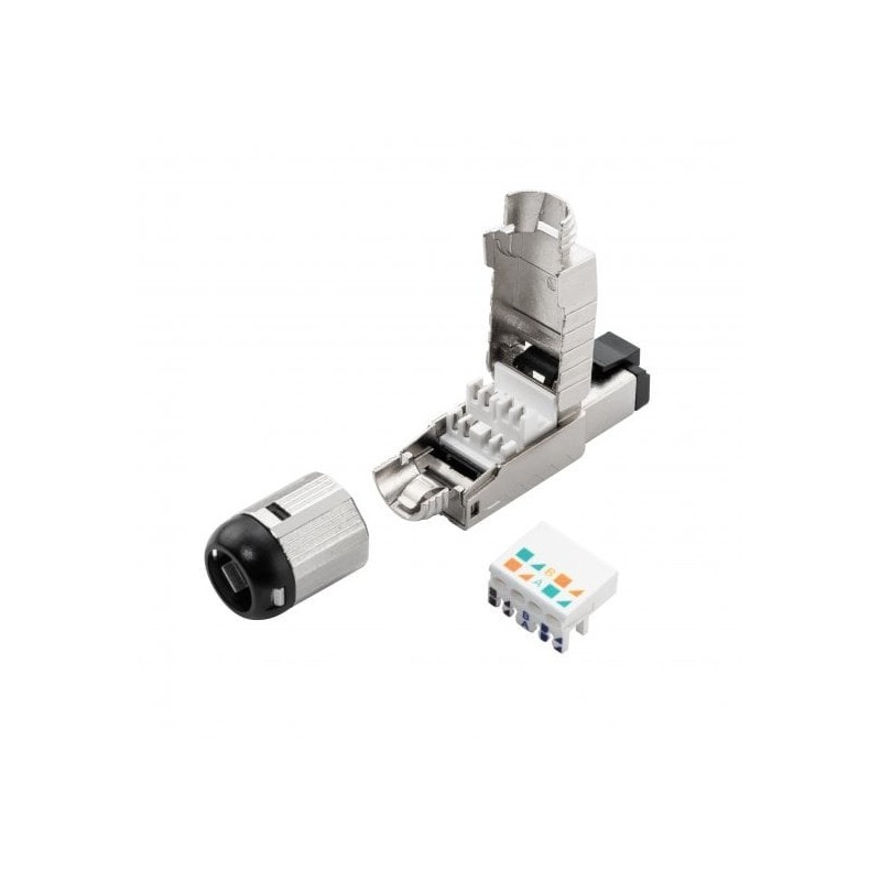 CAT6A RJ45 STP Field Termination Plug