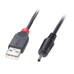 1.5m USB to 0.7mm Inner / 2.5mm Outer DC Cable