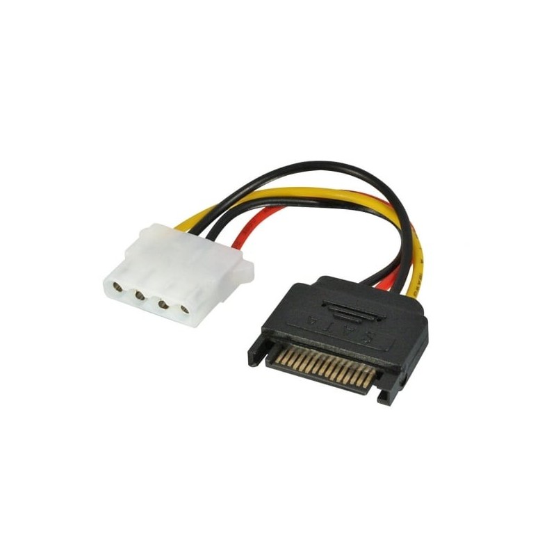 0.15m SATA Power Connector to LP4 Power Cable