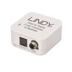 TosLink (Optical) and Coaxial Bi-directional Converter