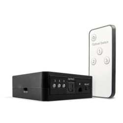 3 Port TosLink (Optical) Digital Audio Switch