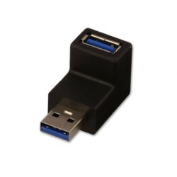 USB 3.2 Type A to A 90 .deg Adapter, up