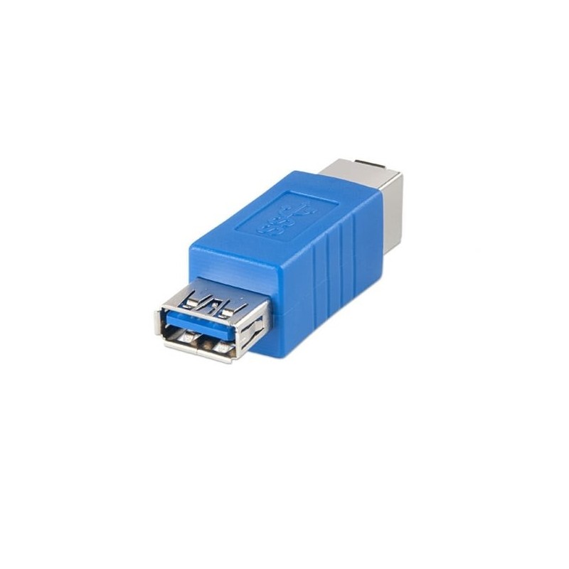 USB 3.2 Adapter, USB A Female to B Female