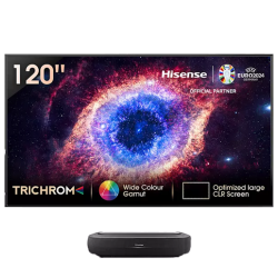 120L9HTUKA 3000 Lumens 120" 4K Ultra HD HDR Smart Triple Laser TV with ALR screen