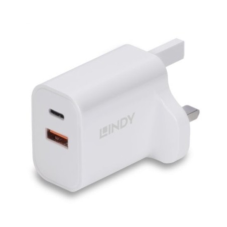 30W USB Type A and C Charger UK Plug