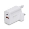30W USB Type A and C Charger UK Plug