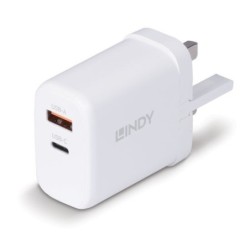 65W USB Type A and C GaN Charger