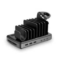 160W 6 Port USB Charging Station