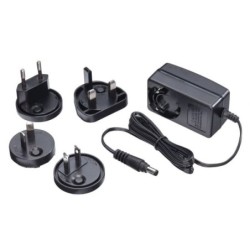 12VDC 1.25A Multi-country Power Supply, 5.5/2.1mm