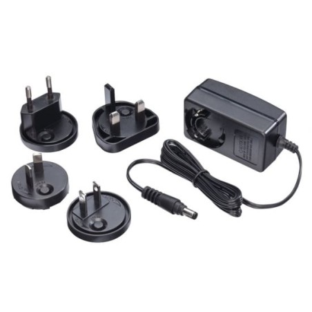 12VDC 1.25A Multi-country Power Supply, 5.5/2.1mm