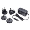 12VDC 1.25A Multi-country Power Supply, 5.5/2.1mm