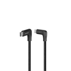 1m USB 3.2 Right-Angled USB-C to Right-Angled USB-C Cable, 10Gbps