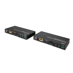 Lindy 70m Cat.6 HDMI 4K60, Audio, IR and RS-232 HDBaseT Extender with ARC