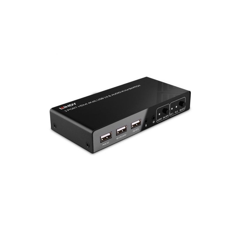 2 Port HDMI 4K60, USB 2.0 and Audio KVM Switch 2 Port HDMI 4K60, USB 2.0 and Audio KVM Switch