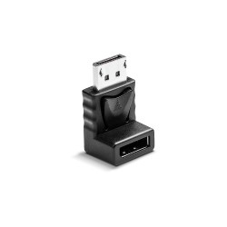Lindy DisplayPort 1.2 Downward Angled Adapter