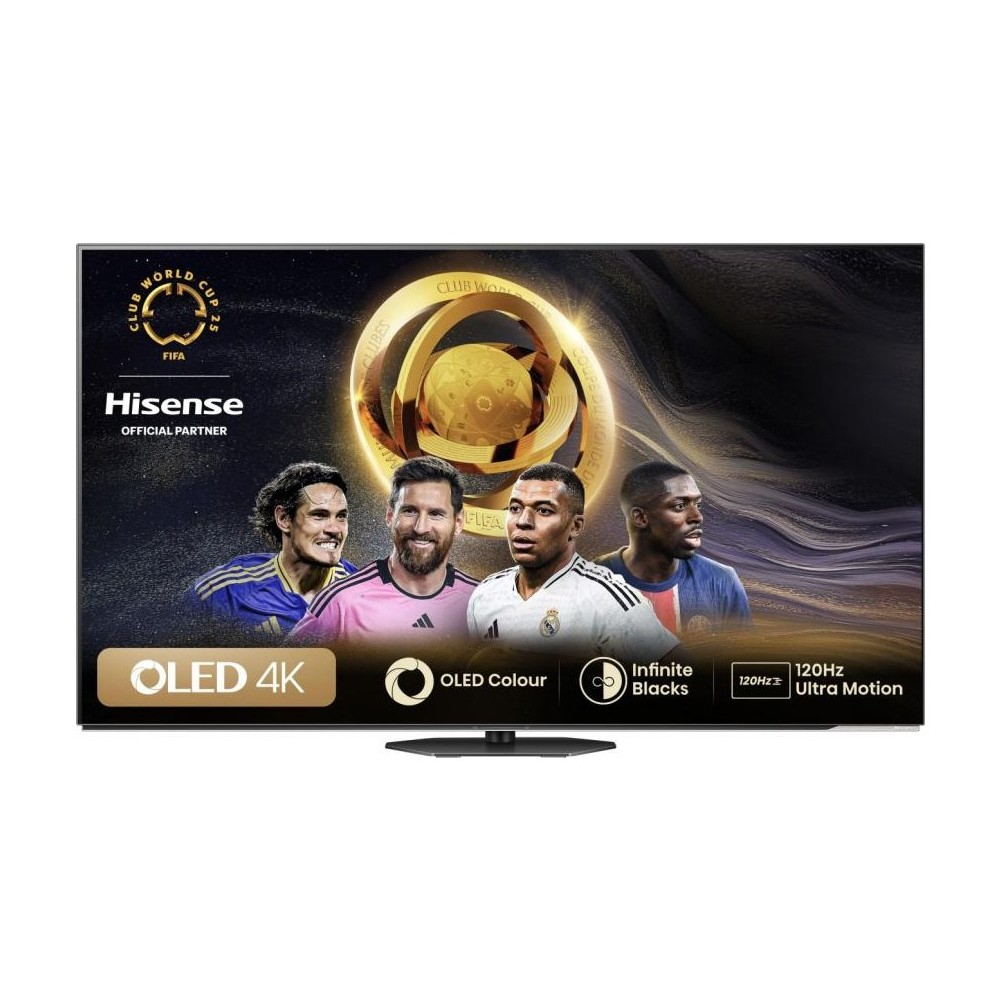 Hisense 55A85NTUK TV 139.7 cm (55") 4K Ultra HD Smart TV Wi-Fi Black, Grey 150 cd m²