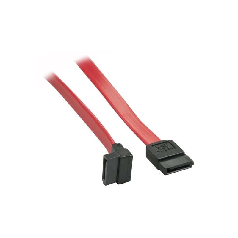 0.7m SATA Internal Cable 7 Pin To 90 Deg 7Pin 0.7m SATA Internal Cable 7 Pin To 90 Deg 7Pin