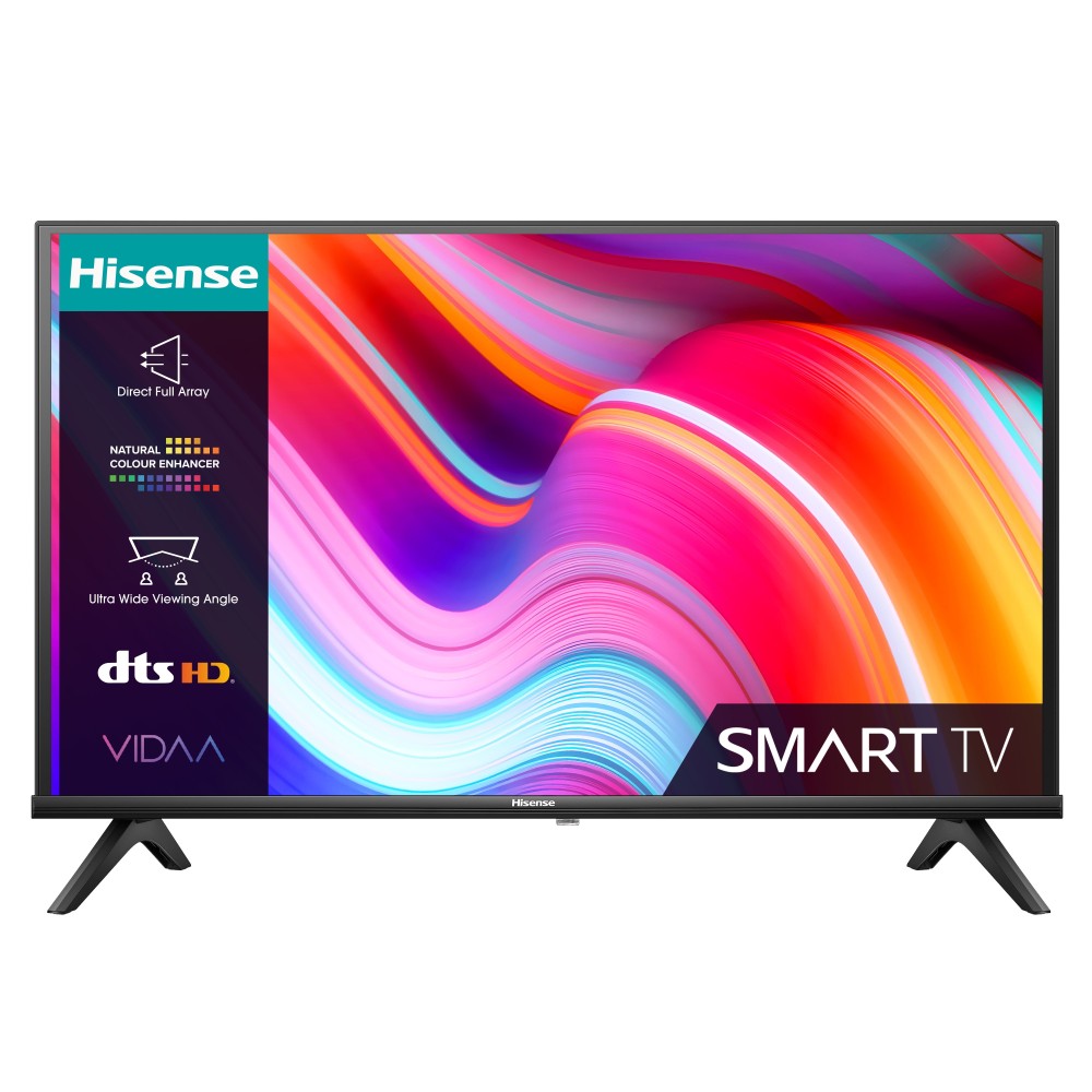 Hisense 32A4KTUK TV 81.3 cm (32") HD Smart TV Wi-Fi Black 200 cd m²