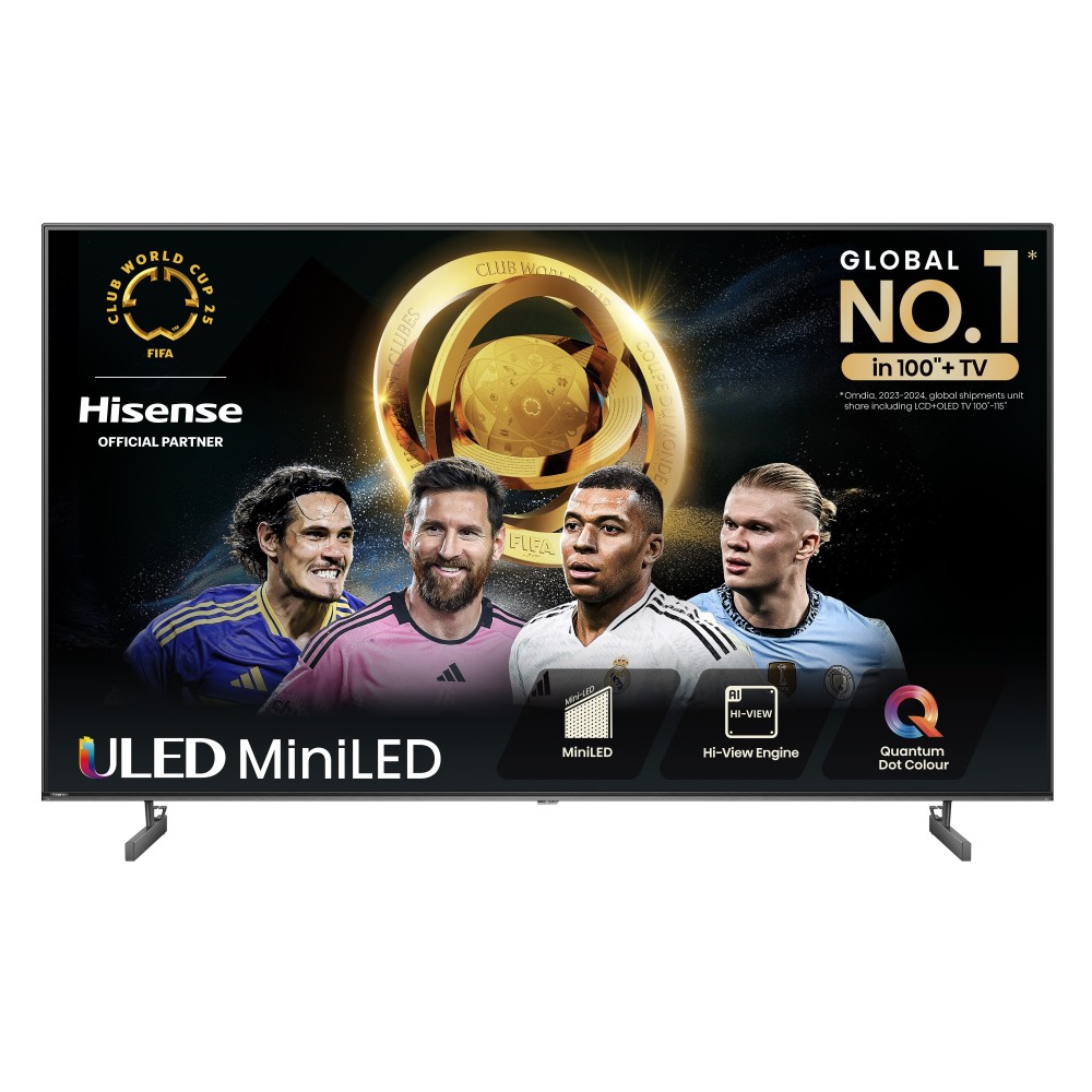 Hisense 75U6NQTUK TV 190.5 cm (75") 4K Ultra HD Smart TV Wi-Fi Grey 500 cd m²