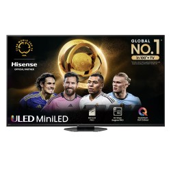 Hisense 65U8NQTUK TV 165.1 cm (65") 4K Ultra HD Smart TV Wi-Fi Grey 3000 cd m²