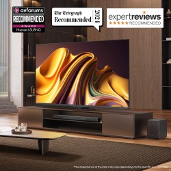 Hisense 65U8NQTUK TV 165.1 cm (65") 4K Ultra HD Smart TV Wi-Fi Grey 3000 cd m²