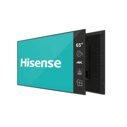 Hisense 65DM66D Signage Display 165.1 cm (65") LED Wi-Fi 500 cd m² 4K Ultra HD Black Built-in processor Android 11 24 7