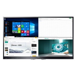 Hisense 65WR60AE Signage Display Interactive flat panel 165.1 cm (65") Wi-Fi 369 cd m² 4K Ultra HD Black Touchscreen Android 8.0