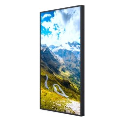 Hisense 49WF25E Signage Display 124.5 cm (49") Wi-Fi 2500 cd m² Full HD Black Built-in processor Android 9.0 24 7