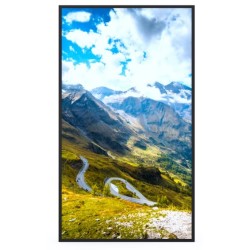 Hisense 49WF25E Signage Display 124.5 cm (49") Wi-Fi 2500 cd m² Full HD Black Built-in processor Android 9.0 24 7