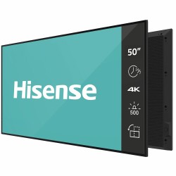 Hisense 50DM66D Signage Display 127 cm (50") Wi-Fi 500 cd m² 4K Ultra HD Black Built-in processor Android 11