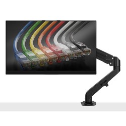 Lindy 40707 monitor mount   stand 68.6 cm (27") Desk Black