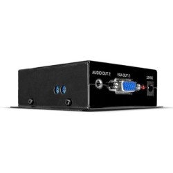 300m Cat.6 2 Port VGA Receiver