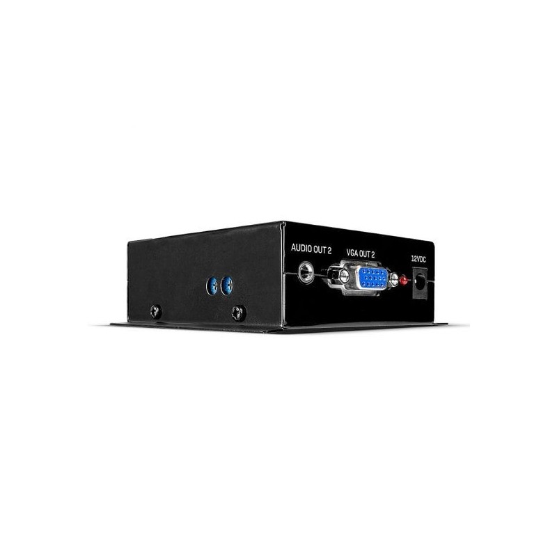 300m Cat.6 2 Port VGA Receiver 300m Cat.6 2 Port VGA Receiver
