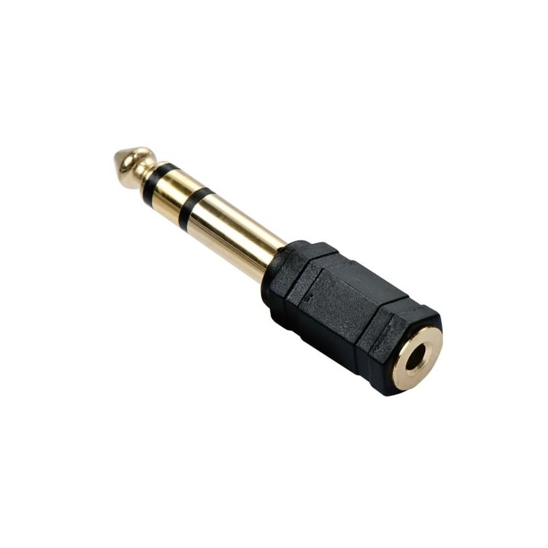 3.5mm Stereo Jack Female to 6.3mm Stereo Jack Male Adapter