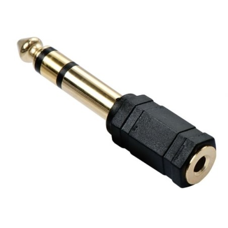 3.5mm Stereo Jack Female to 6.3mm Stereo Jack Male Adapter