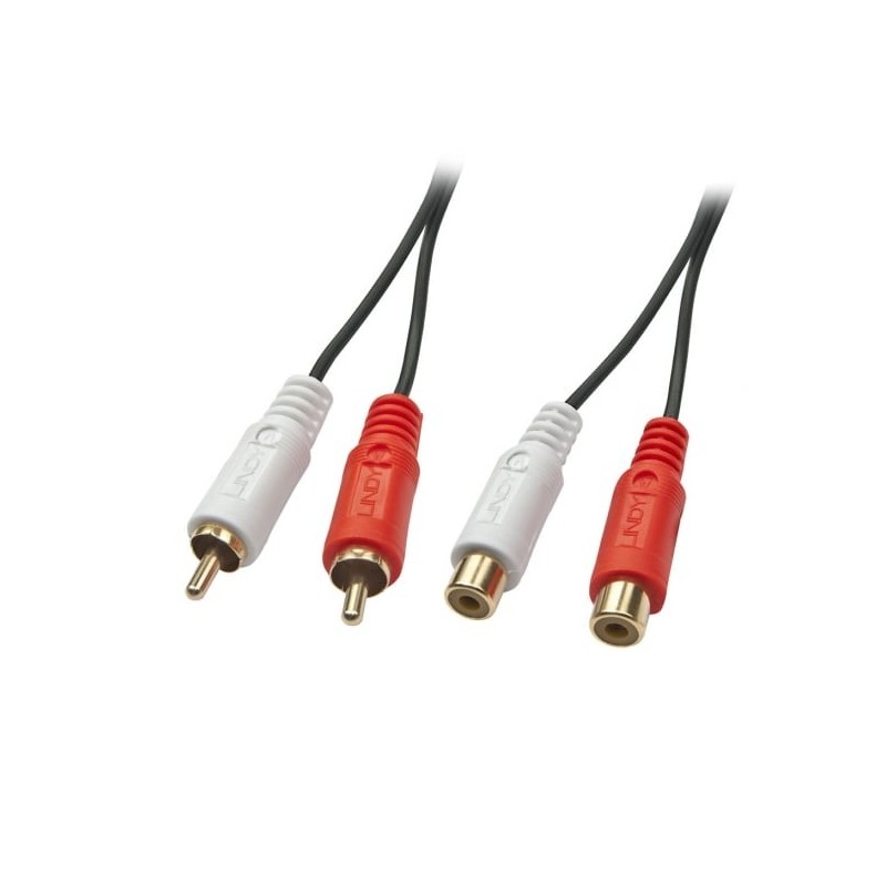 1m Premium Phono To Phono Extension Cable